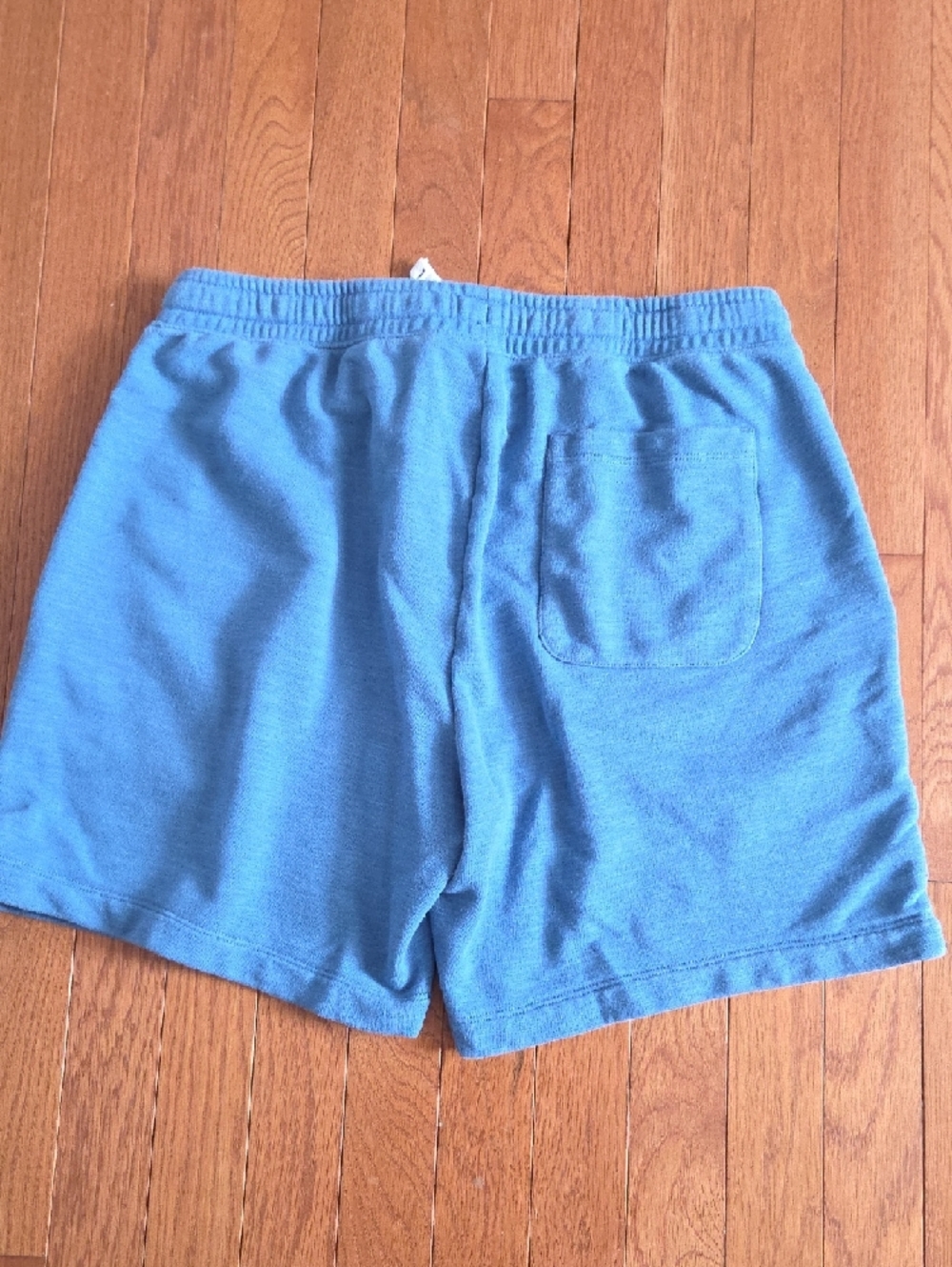 Vineyard Vines Light Blue Terry Athletic Shorts with White Drawstring - Picture 4 of 4